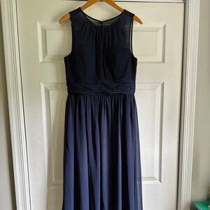 Navy blue party dress